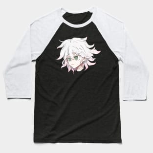 Nagito expression head design by Kībo-Kībo Baseball T-Shirt